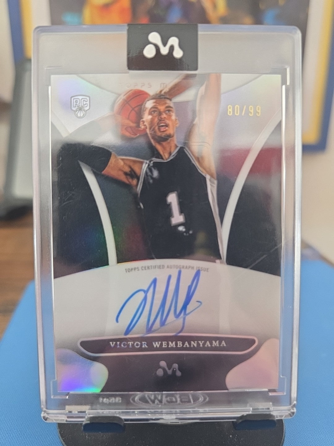 2023-24 Topps Mercury Victor Wembanyama Autograph Rookie #8 /99