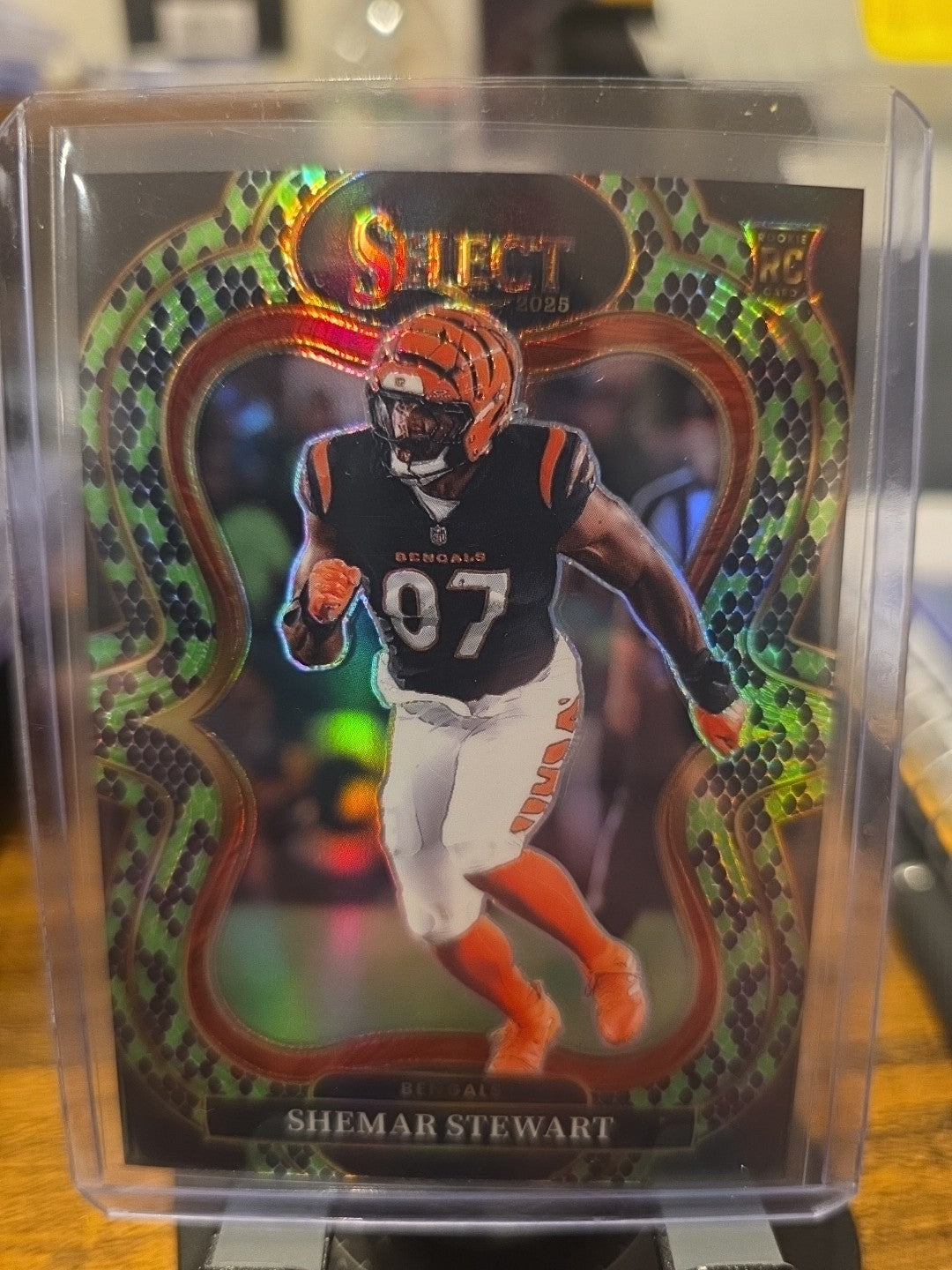 2025 Panini Select Dragon Skin Shemar Stewart 1/2