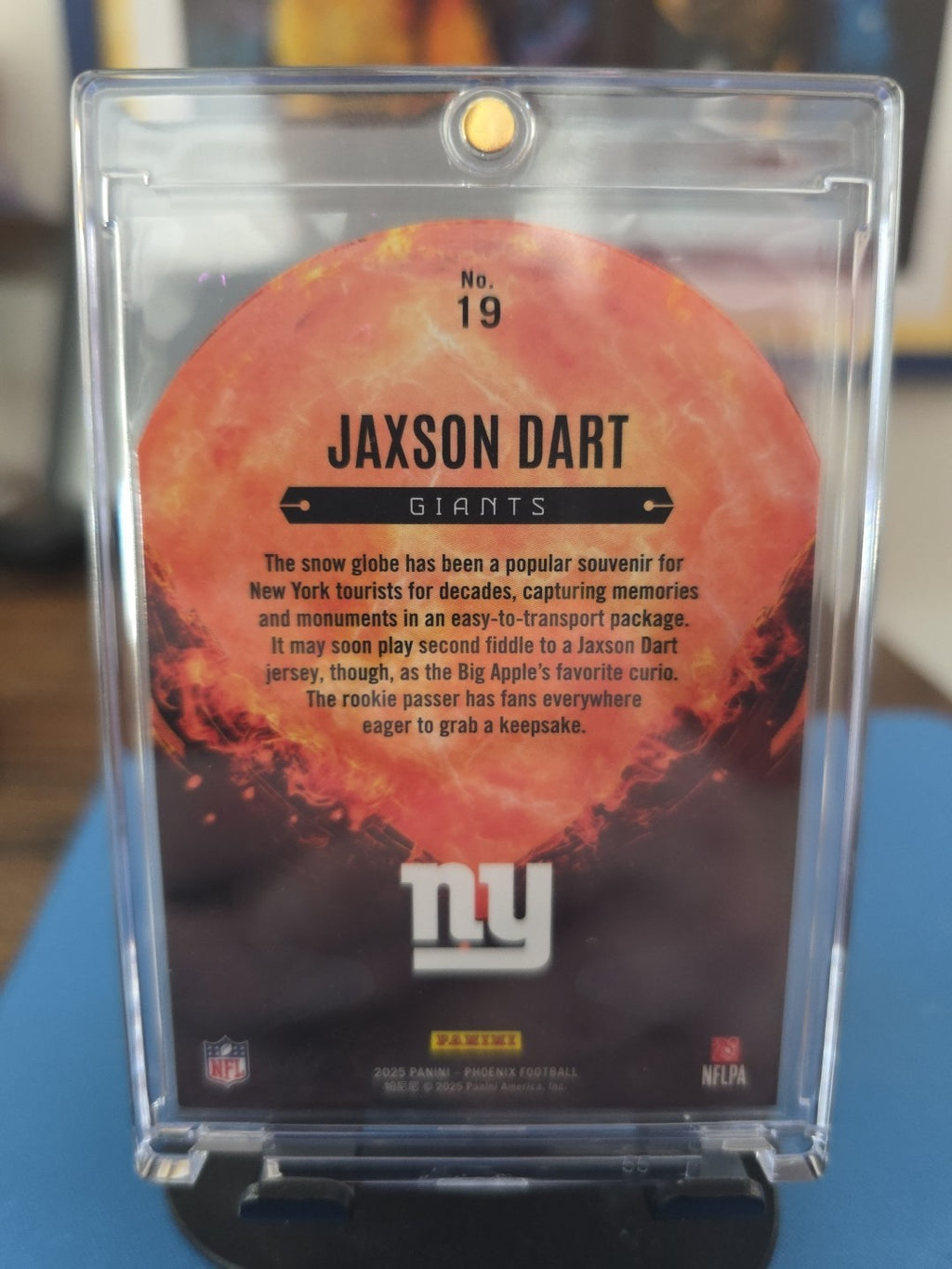 2025 Panini Phoenix  Resurgent Jaxson Dart Snow Globe 
