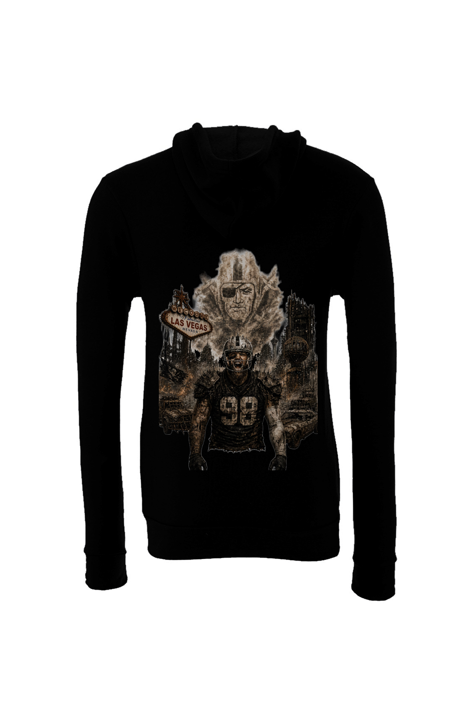 Madd Maxx Crosby -- Las Vegas Raiders Fantasy Football Sponge Fleece Hoodie