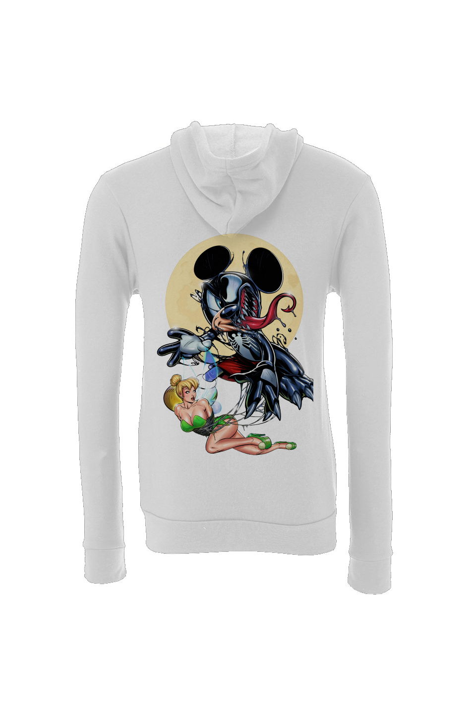 Venomized Mickey Mouse & Tinkerbell Dirty Disney Sponge Fleece Hoodie