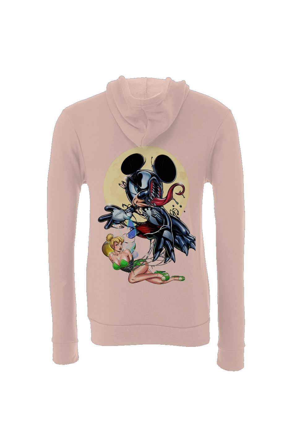 Venomized Mickey Mouse & Tinkerbell Dirty Disney Sponge Fleece Hoodie