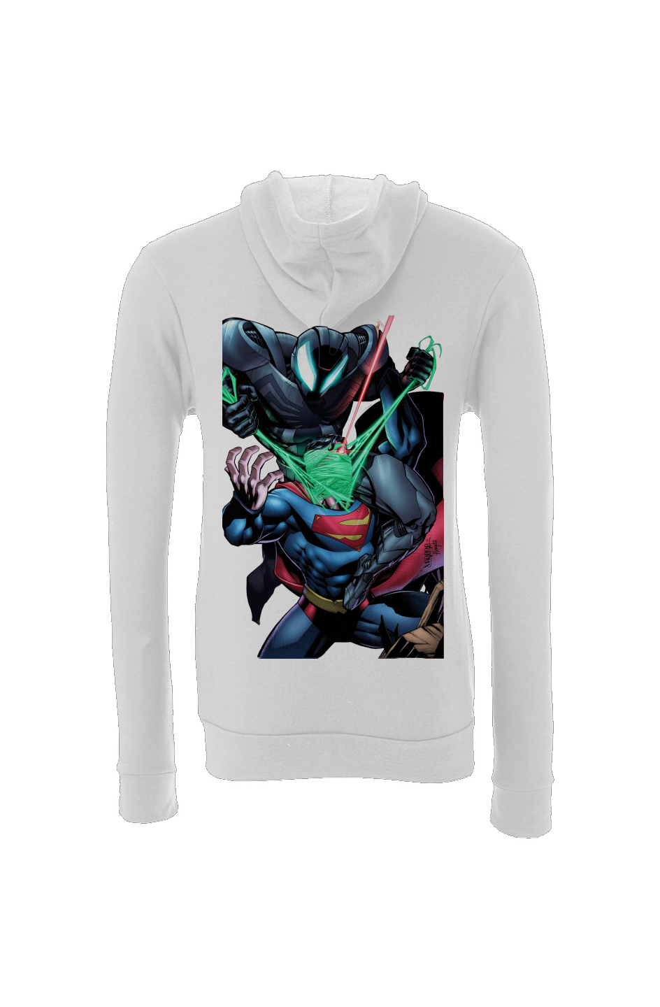 Spiderman V Superman -- Multiverse Showdown -- Sponge Fleece Hoodie