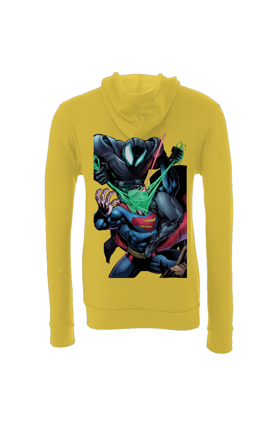 Spiderman V Superman -- Multiverse Showdown -- Sponge Fleece Hoodie