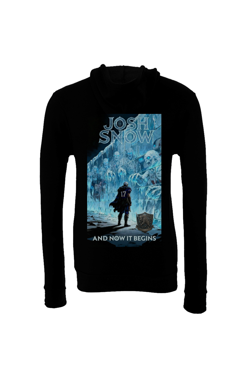 Josh Allen is Josh Snow -- Buffalo Bills Mafia Game of Thrones Sponge Fleece Hoodie