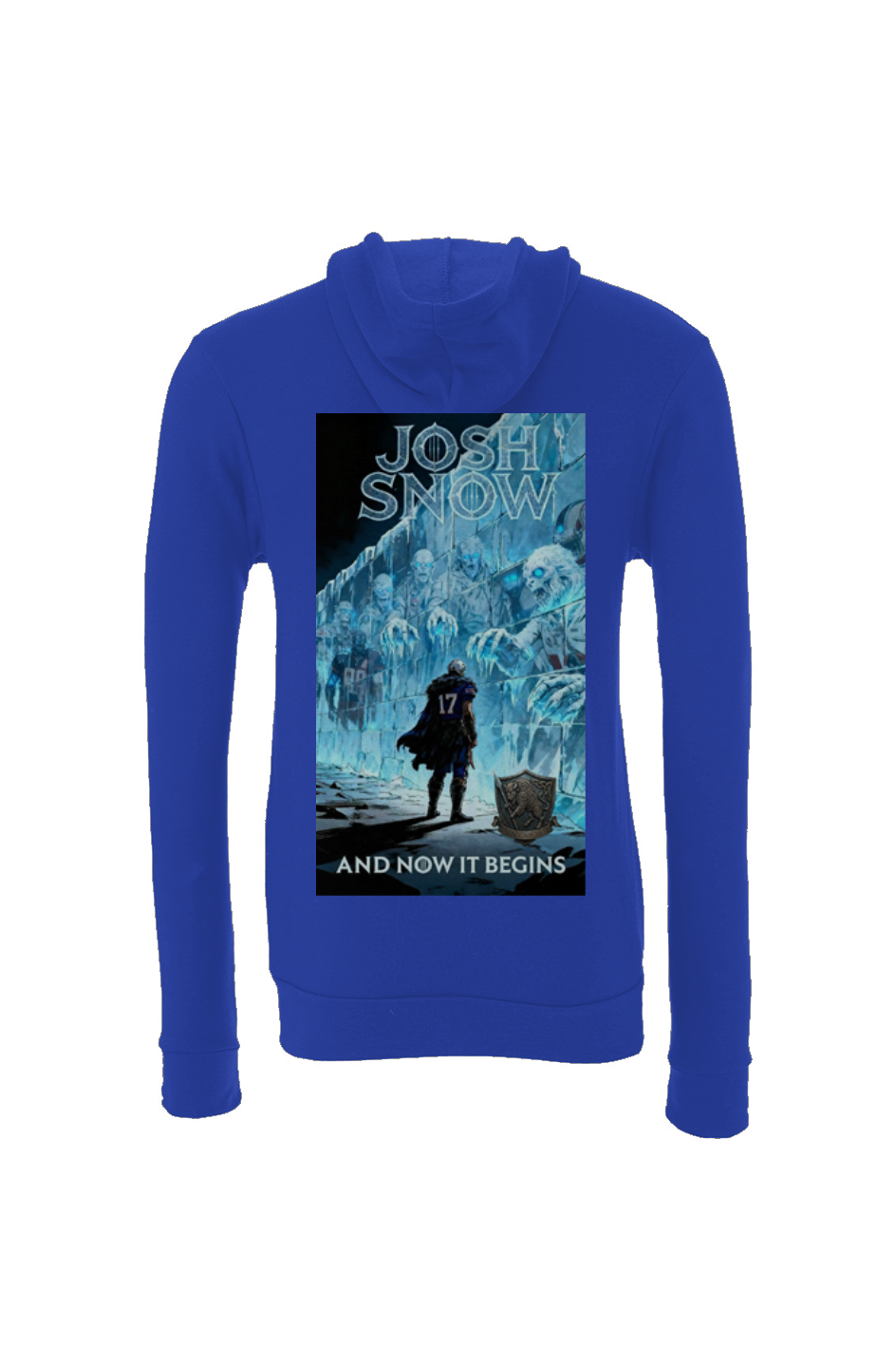 Josh Allen is Josh Snow -- Buffalo Bills Mafia Game of Thrones Sponge Fleece Hoodie