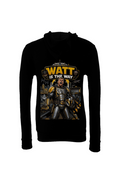 Watt is the Way -- Star Wars Steelers Fantasy Football Sponge Fleece Hoodie 2