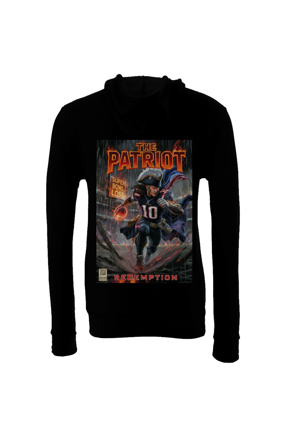 Drake Maye is The Patriot 2 -- Redemption Arc Fantasy Football Fleece Hoodie