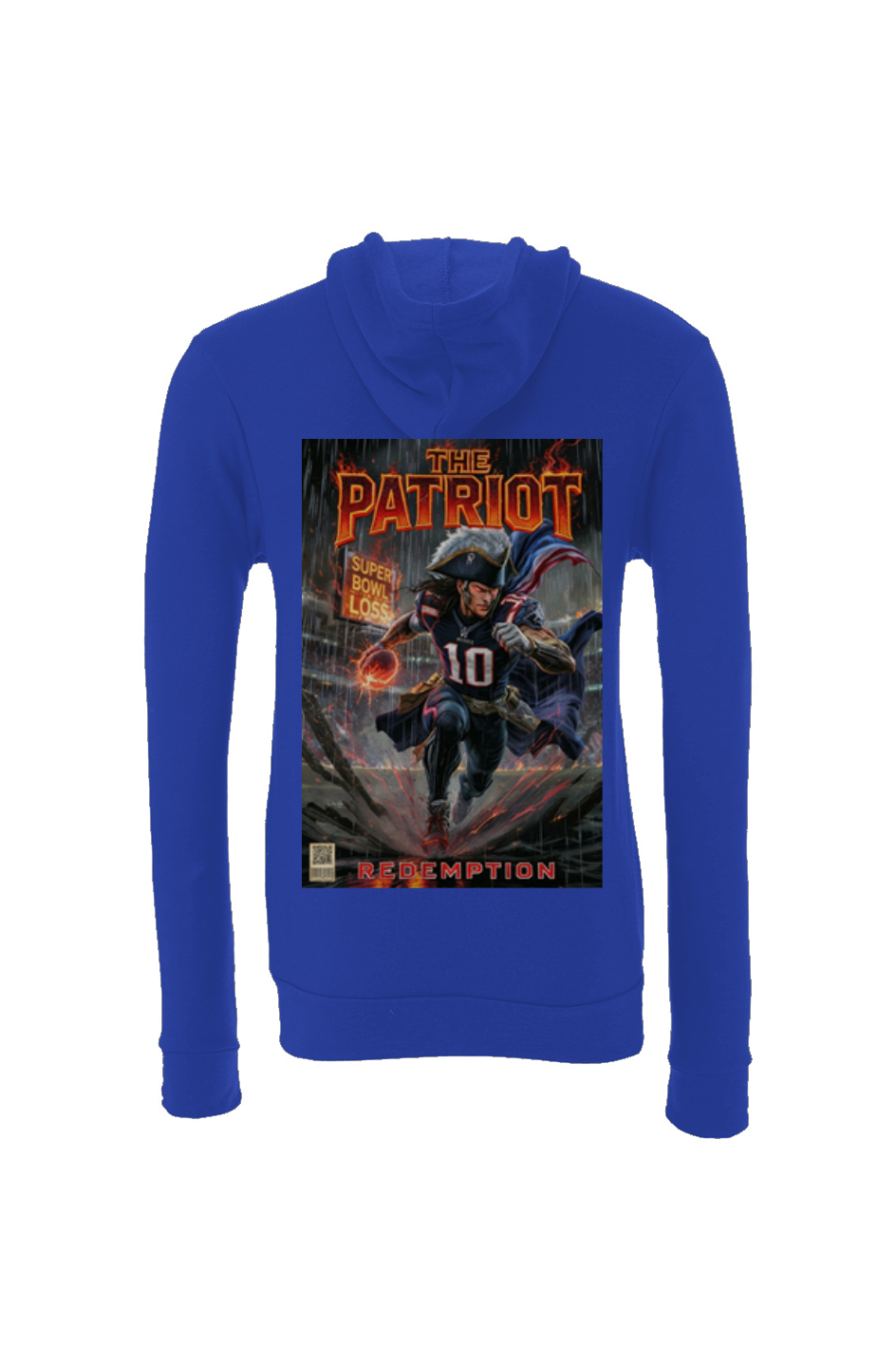 Drake Maye is The Patriot 2 -- Redemption Arc Fantasy Football Fleece Hoodie