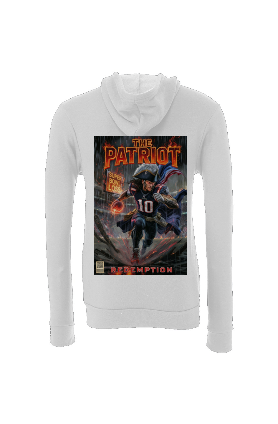 Drake Maye is The Patriot 2 -- Redemption Arc Fantasy Football Fleece Hoodie