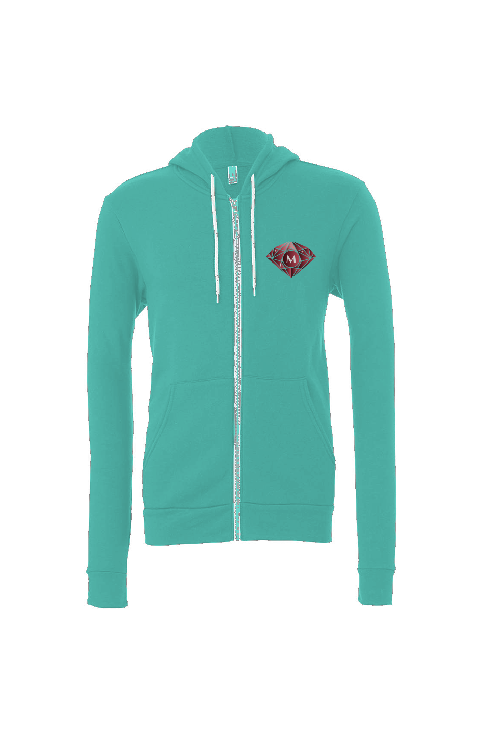 Joker & Harley Heavy Metal Mad Love Fantasy Sponge Fleece Hoodie