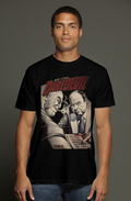 Daredevil x Kingpin Marvel Sopranos Sit-Down triblend t shirt