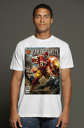 Captain Kelce Marvel Fantasy Football triblend t shirt