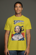 Nic Cage Superman Lives DC Comics triblend t shirt