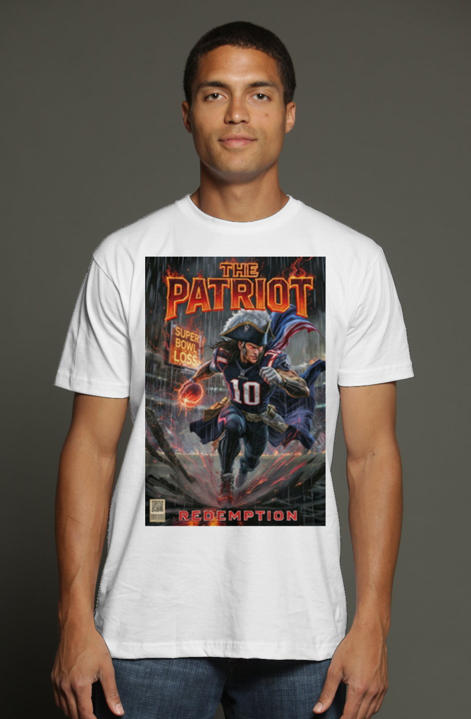 Drake Maye Is the Patriot | Redemption Arc Fantasy Football triblend t shirt