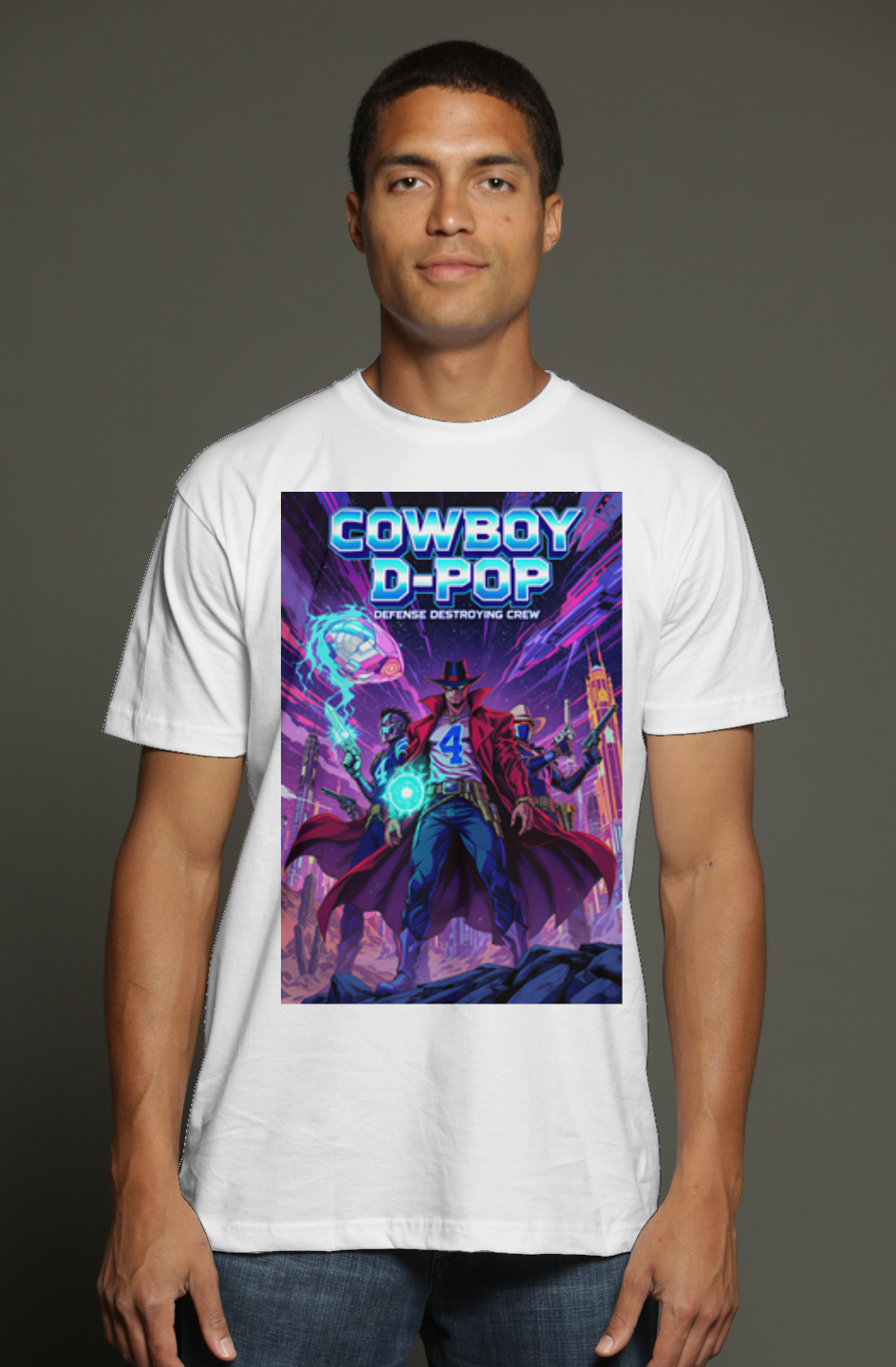 Cowboy D-Pop | Dak & Dallas Fantasy Football triblend t shirt