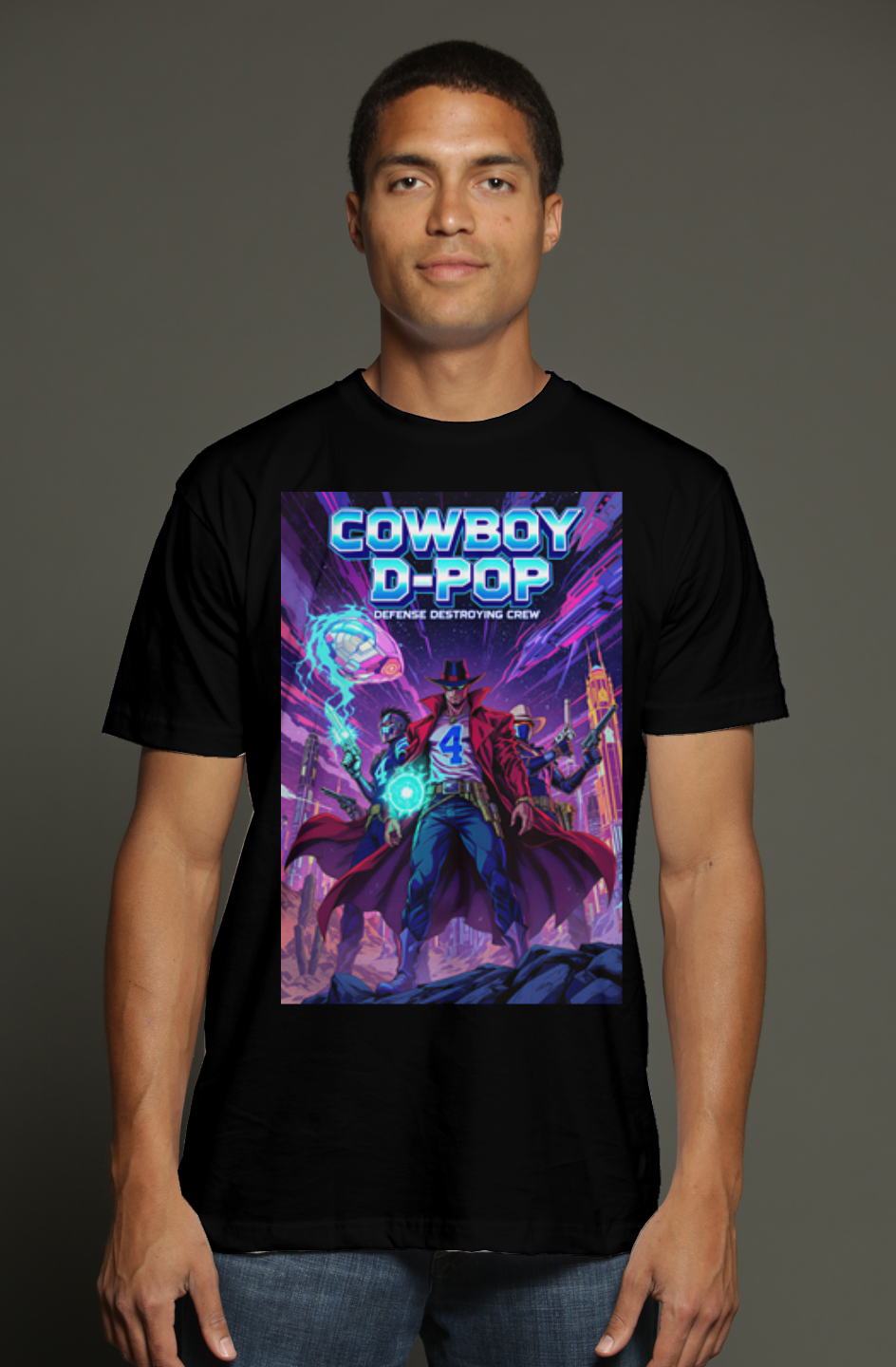 Cowboy D-Pop | Dak & Dallas Fantasy Football triblend t shirt