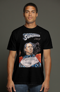 Christopher Walken is Brainiac -- Superman Lives Fantasy triblend t shirt