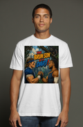 Jalen Brunson & Jaxson Dart combine for The Predator Handshake Tribute triblend t shirt