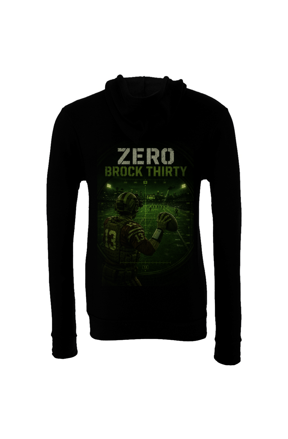 Zero Brock Thirty -- 49ers Fantasy Football COD Sponge Fleece Hoodie
