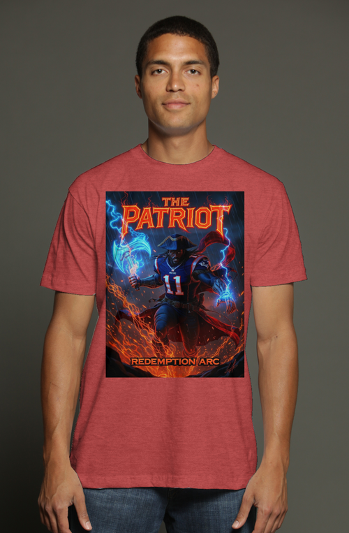A.J. Brown is The Patriot | New England Fantasy Football Triblend T-Shirt