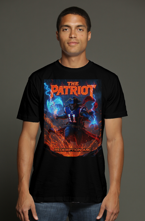 A.J. Brown is The Patriot | New England Fantasy Football Triblend T-Shirt