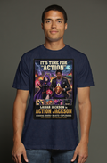 Lamar Action Jackson #3 -- Baltimore Ravens Fantasy Football triblend t shirt