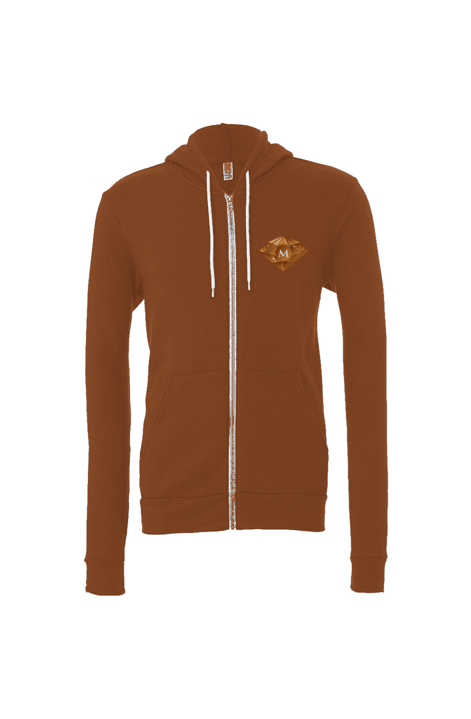 Dawg Pound Draft Party 2 - Cleveland Browns Fantasy Football Sponge Fleece Full Zip Hoodie