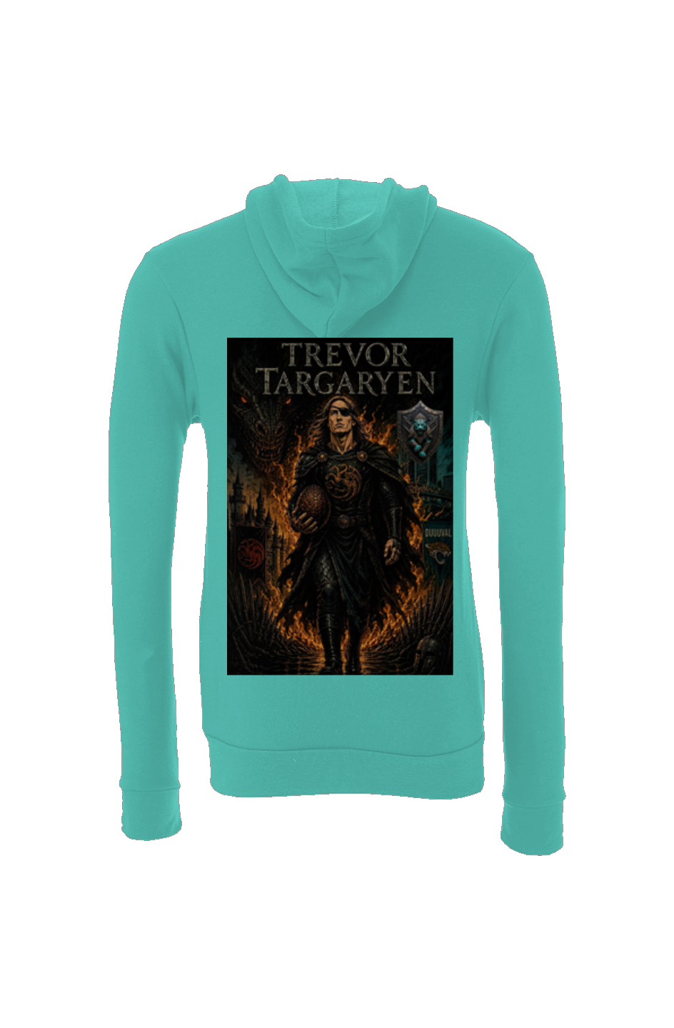 Trevor Targaryen - House of the Jaguar - Fantasy Football Game of Thrones Hoodie