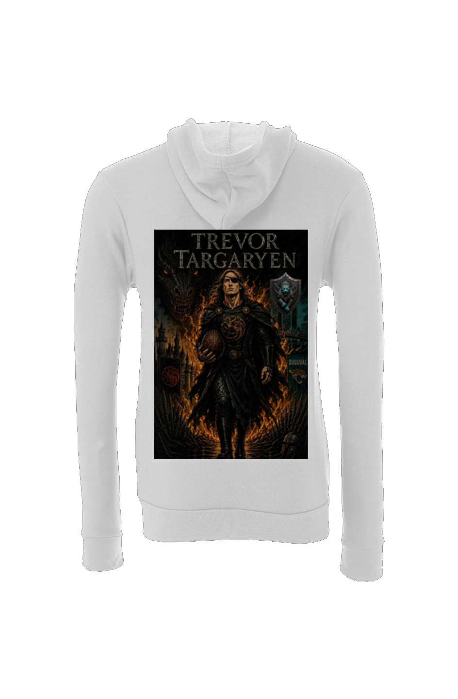 Trevor Targaryen - House of the Jaguar - Fantasy Football Game of Thrones Hoodie