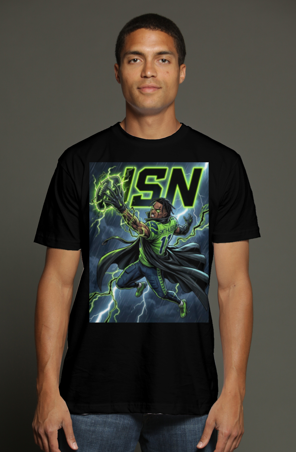 Jaxson Smith Njigba is Gambit 2 Seattle Seahawks Fantasy Football triblend t shirt