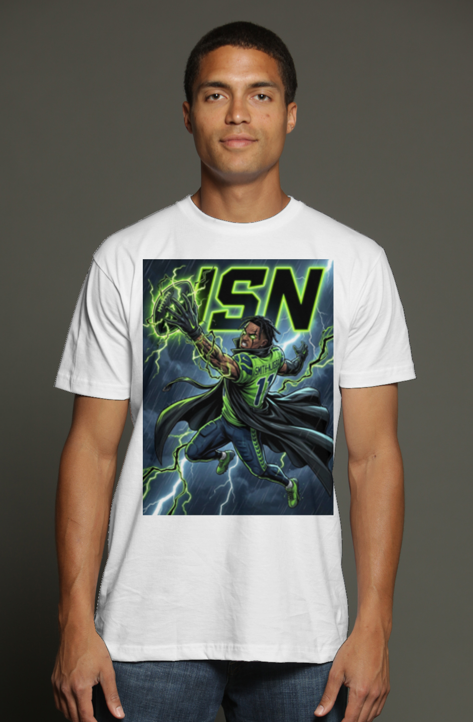 Jaxson Smith Njigba is Gambit 2 Seattle Seahawks Fantasy Football triblend t shirt