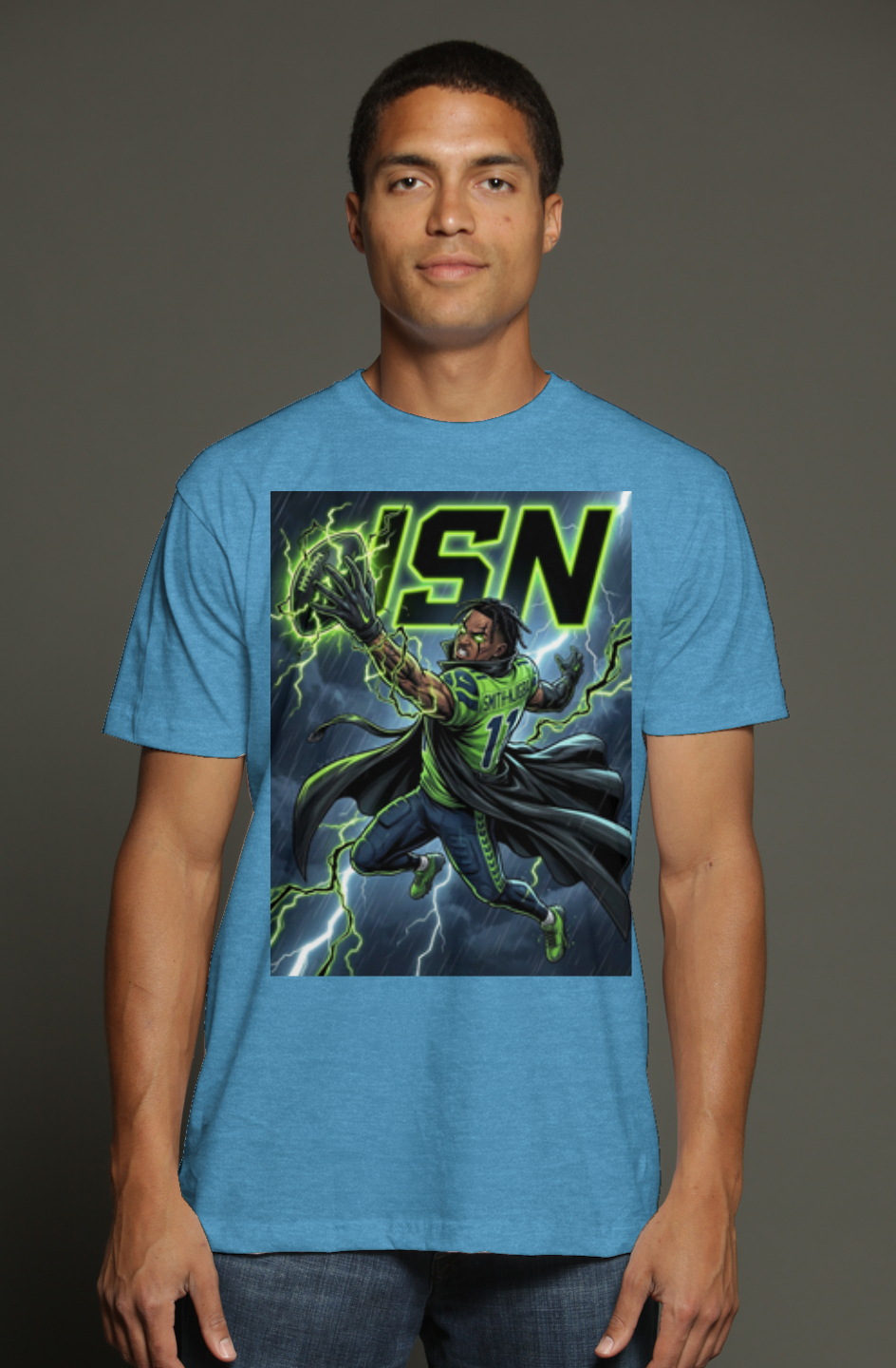 Jaxson Smith Njigba is Gambit 2 Seattle Seahawks Fantasy Football triblend t shirt