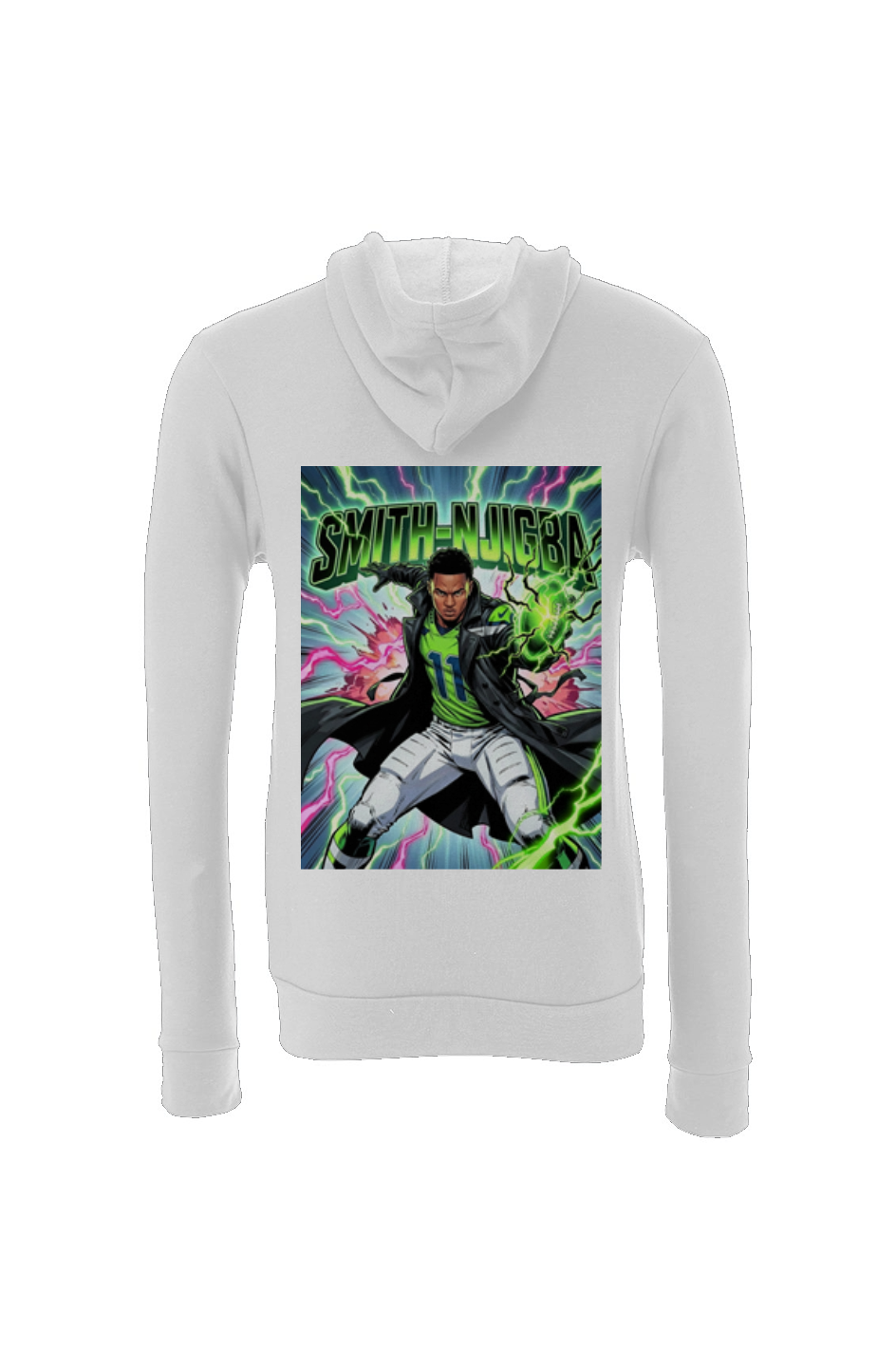 Jaxson Smith Njigba is Gambit Seattle Seahawks Fantasy Football Sponge Fleece Hoodie