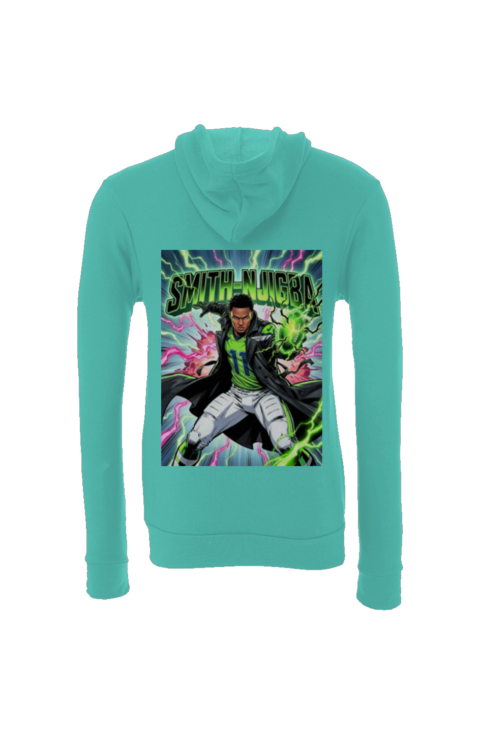 Jaxson Smith Njigba is Gambit Seattle Seahawks Fantasy Football Sponge Fleece Hoodie