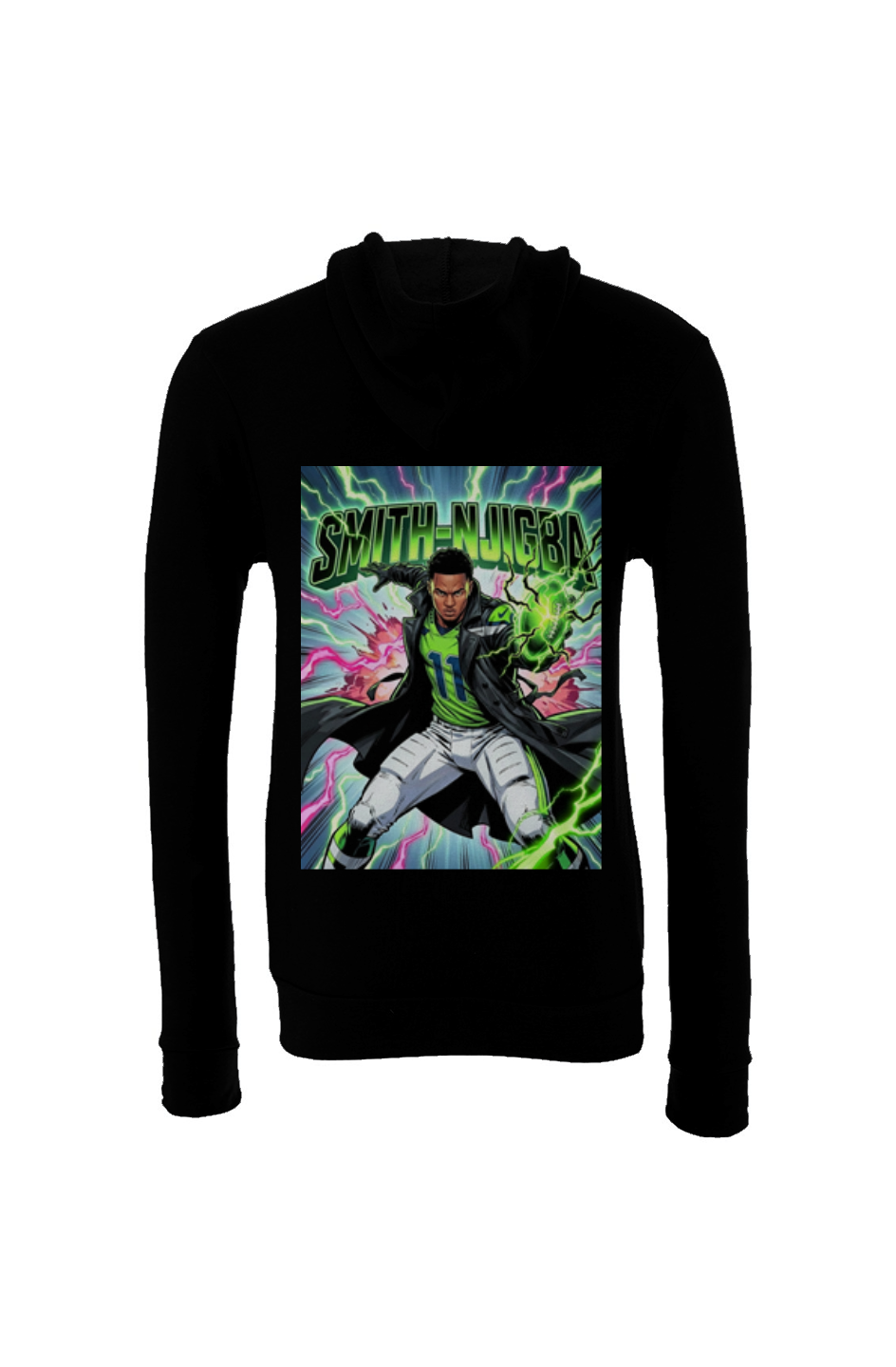 Jaxson Smith Njigba is Gambit Seattle Seahawks Fantasy Football Sponge Fleece Hoodie