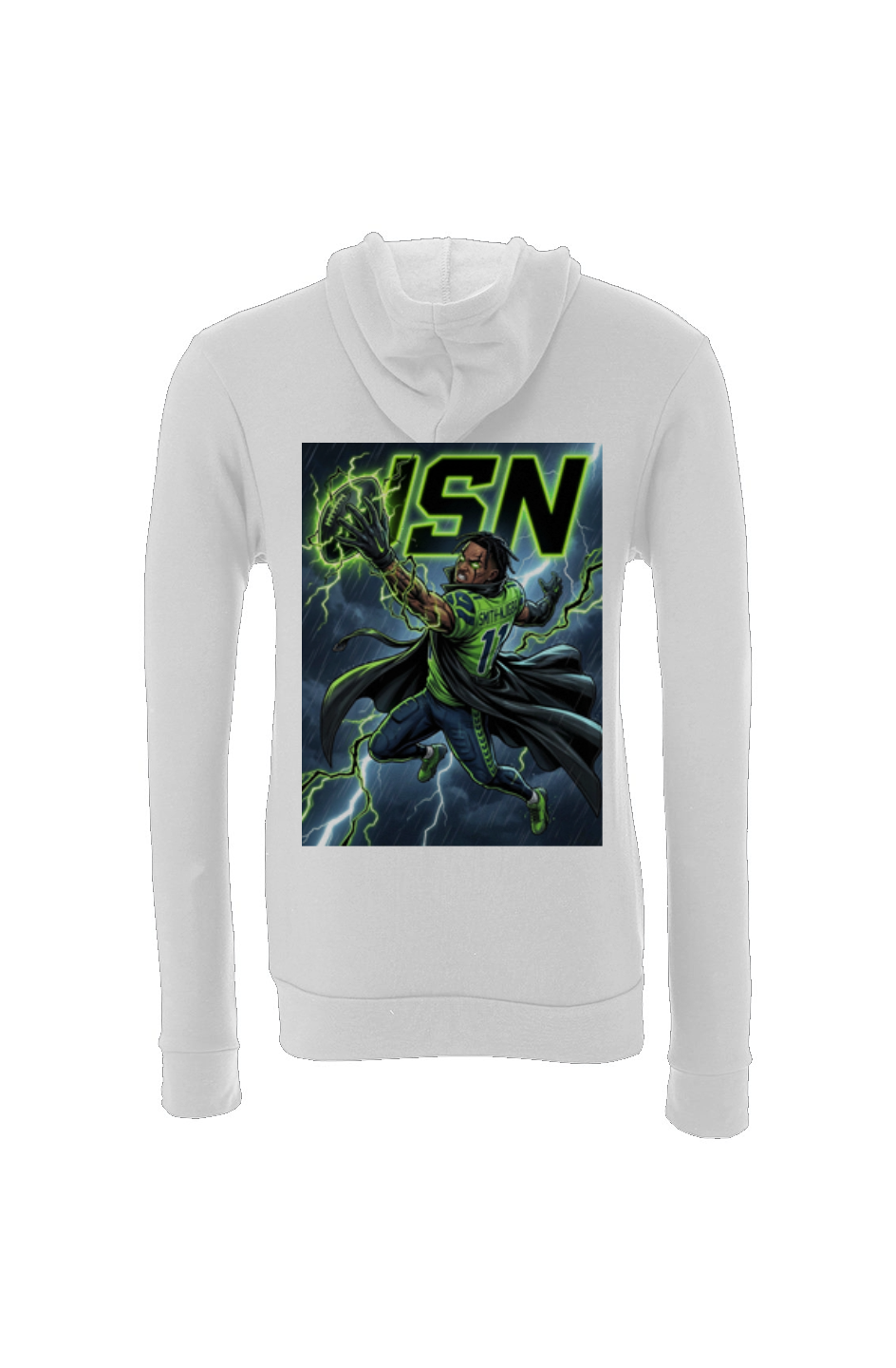 Jaxson Smith Njigba is Gambit 2 Seattle Seahawks Fantasy Football Sponge Fleece Hoodie