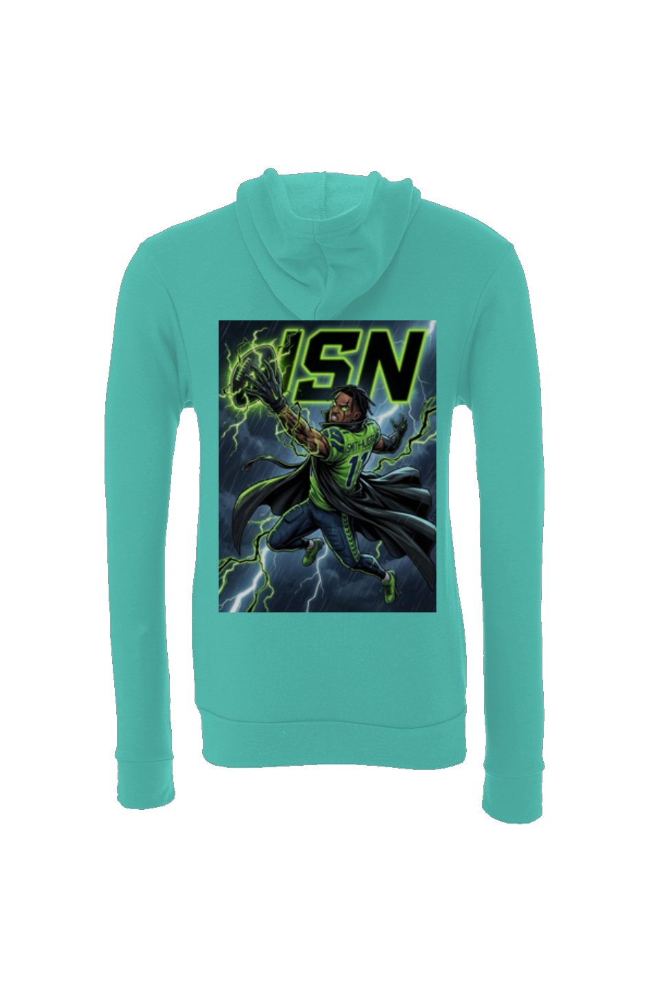 Jaxson Smith Njigba is Gambit 2 Seattle Seahawks Fantasy Football Sponge Fleece Hoodie