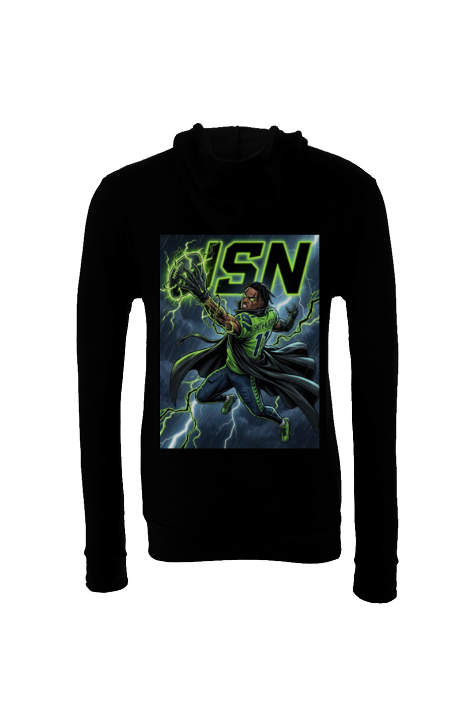 Jaxson Smith Njigba is Gambit 2 Seattle Seahawks Fantasy Football Sponge Fleece Hoodie
