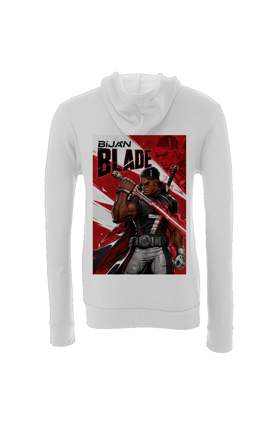 Bijan Robinson is Blade - Atlanta Falcons Fantasy Football Sponge Fleece Hoodie