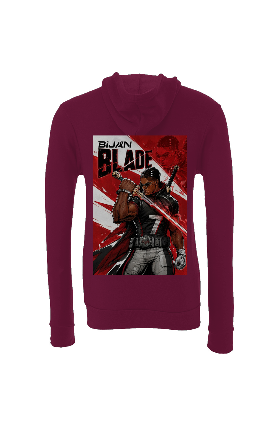 Bijan Robinson is Blade - Atlanta Falcons Fantasy Football Sponge Fleece Hoodie