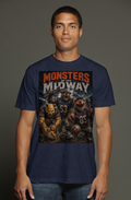 Monsters of the Midway - Smokey, Fozzy and Winnie - Da Bears triblend t shirt