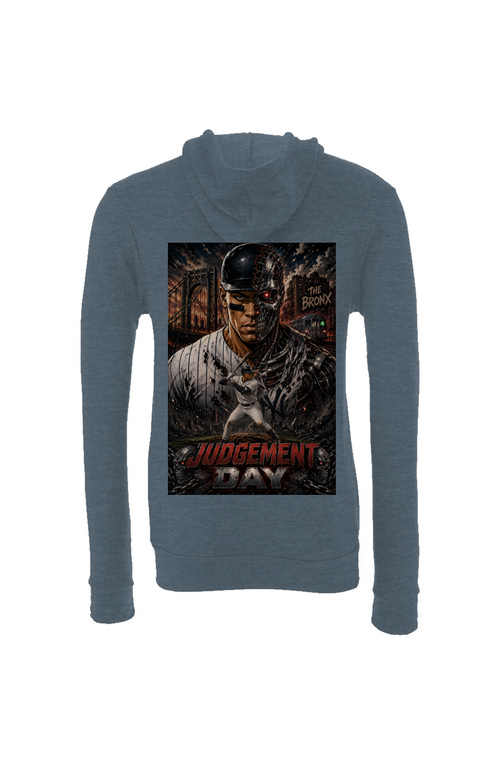 Aaron Judge - Terminator NY Yankees Fantasy Baseball Sponge Fleece Hoodie