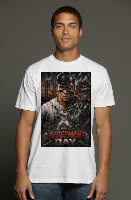 Aaron Judge - Terminator NY Yankees Fantasy Baseball triblend t shirt