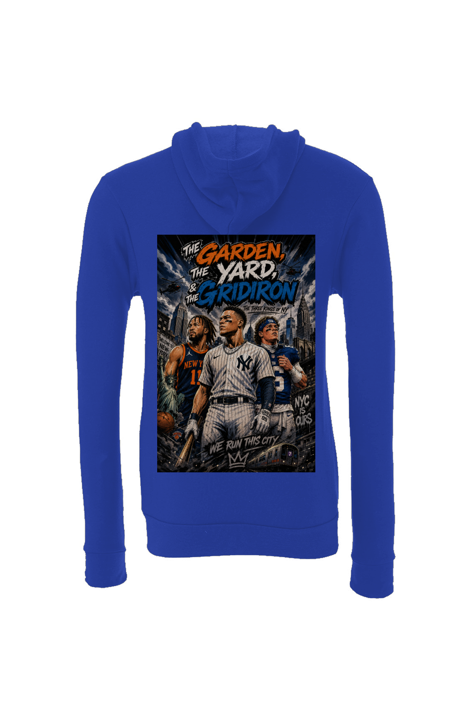 Brunson, Dart & Judge -- 3 Kings of New York Fantasy Sports Sponge Fleece Hoodie