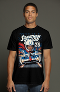 Jonathan Taylor Mach 28 Speed Racer 2 - Colts Fantasy Football Triblend T-Shirt