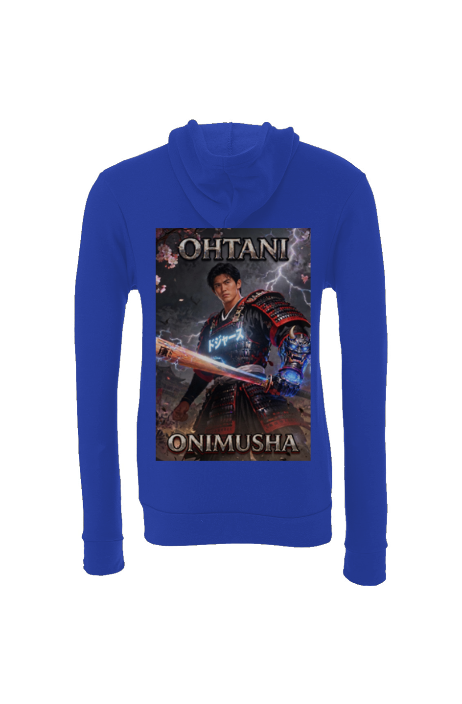 Shohei Otani Onimusha - LA Dodgers Fantasy Baseball Sponge Fleece Hoodie
