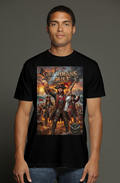 Captains Baker, Hook and Sparrow - The Buccaneers Fantasy Football triblend t shirt