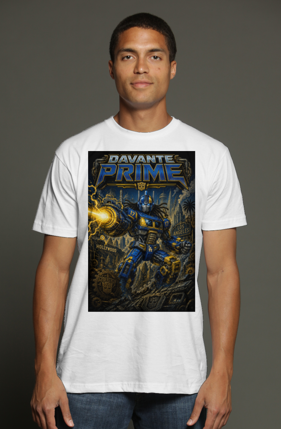 Davante Prime Los Angeles Rams Fantasy Football Triblend T Shirt