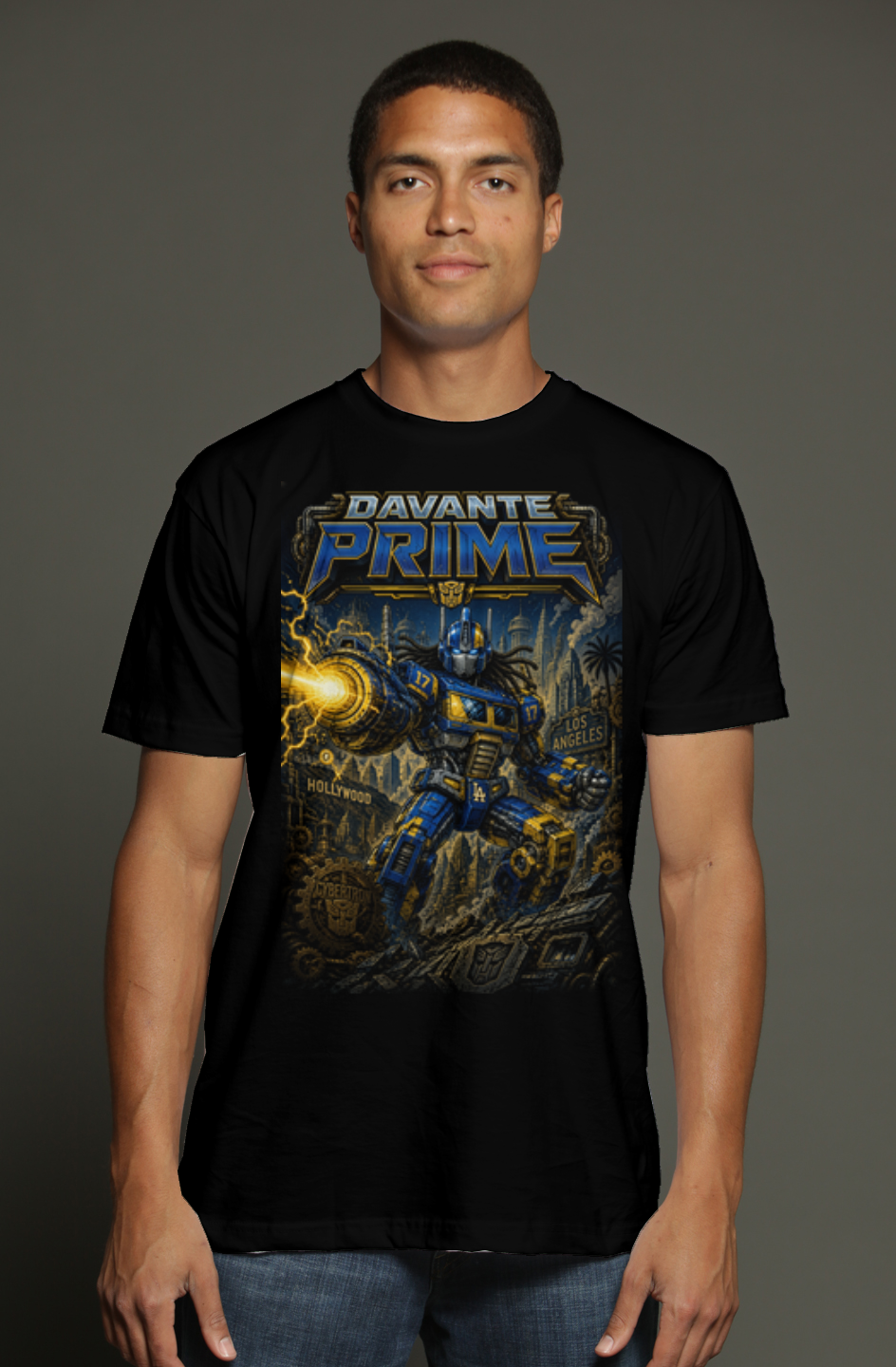 Davante Prime Los Angeles Rams Fantasy Football Triblend T Shirt